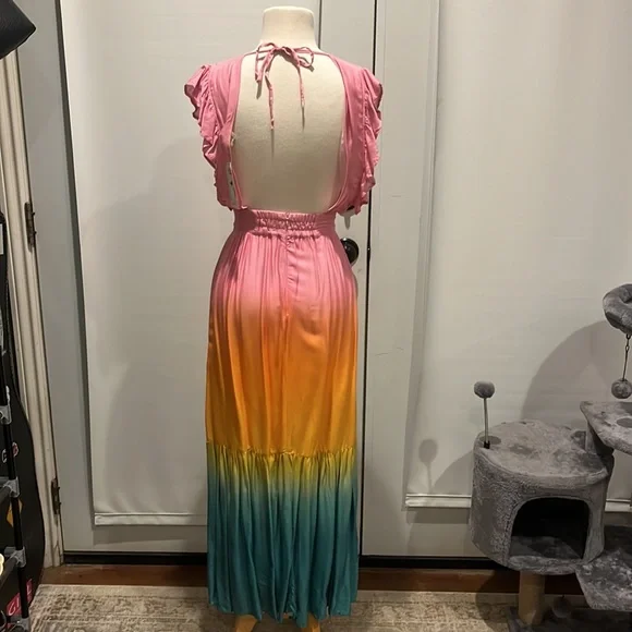 Rainbow dress never worn - Picture 3 of 5